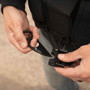 SOG SNARL BLACKOUT / LAMA SHEEPSFOOT 2.3&quot; / AMBALAJ BLISTER SOG-JB02K-CP - KNIFESTOCK