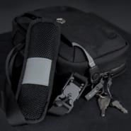 Pentagon Consul Horizontal Sling Pouch K16115-01-Black-PER PIECE - KNIFESTOCK