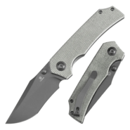 Tenable Fermi Grey TiCn Coated 14C28N Liner Lock T1122A4 - KNIFESTOCK