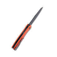 KUBEY Master Chief, Folding Knife, AUS-10 Blade, Orange G10 Handle KU358E - KNIFESTOCK