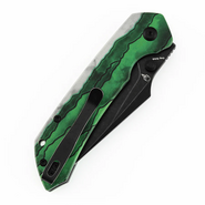 Tenable Fenrir Blackwash D2 Jade G10 with Green Misty Mountain B1034H12 - KNIFESTOCK