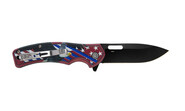 Camillus AMERICAN PIE? ZESTAW KOMBO / 6,02&quot; CAŁKOWITA / 2,57&quot; DROP POINT/CLIP POINT - KNIFESTOCK