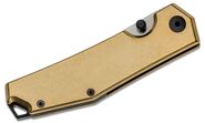 GIANT MOUSE ACE Clyde,Brass Scales / Black Hardware GM-CLYDE-BRASS - KNIFESTOCK