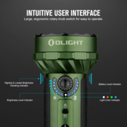 Olight Customized 6500mAh 3.7V 24wh 32650 Rechargeable Lithium Battery Marauder Mini - KNIFESTOCK