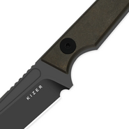 Kizer Phasmids AEB-L, Grau Stonewashed, Schokoladen-Gletscher 1079A2 - KNIFESTOCK