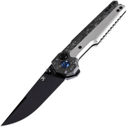 Kansept EDC Tac Black TiCn coated S35VN Shred Carbon Fiber + Titanium Inlay K2009A1 - KNIFESTOCK