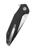 Kubey Nova Black G10, Satin 14C28N KU117L - KNIFESTOCK