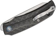MKM ICE – MAGNACUT SATIN bld - CARBON FIBER hdl, S/S LINER Linerlock MK IC-CF  - KNIFESTOCK