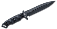 Halfbreed Blades Medium Infantry Knife - Fixed Blade MIK-01P BLK - K110 - KNIFESTOCK
