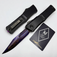 Microtech Combat Troodon® LT - Bowie Marfione Select Blued Baker Forge Coppermai - KNIFESTOCK