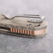 Vosteed Mini Psyop Elmax Bead Blast Stonewash Green Norplex UltreX™ Micarta A230 - KNIFESTOCK