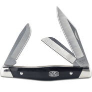 Buck Stockman®, Black/Nickel Silver BU-0301BKS1 - KNIFESTOCK