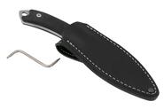 MKM POCKET TANGO 2 – MAGNACUT LAMBSF. SW lama fissa, manico in BLK G10, +POCKET LEATHER - KNIFESTOCK