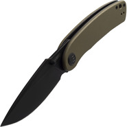 KUBEY Momentum Sherif Manganas Design Liner Lock Front Flipper Couteau Pliant Manche Vert G10 KU344B - KNIFESTOCK