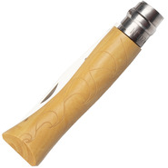 Opinel VRI N°07 Inox Nature Motív Hullámok 254238 - KNIFESTOCK
