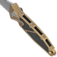 Microtech SOCOM ELITE AUTO S/E APOCLYPTIC PART SERRATE TAN 160A-11APTA - KNIFESTOCK