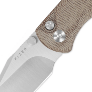 Kizer Drop Bear 2 | Nitro-V | Brown &amp; Micarta | - KNIFESTOCK