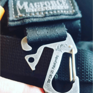 Magforce Magforce Logo Patch w/ T1 Hook Black #MP9116-T8007B - KNIFESTOCK