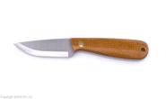 Brisa Necker 70-Mustard micarta 12C27 Scandi Sheath Multicarry 70 BRS-001-9826-1548 - KNIFESTOCK