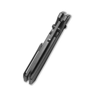 GEO Knife Noxiz Black DLC M390 Blade Black Ti - KNIFESTOCK