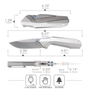 REMETTE  RT-WK1-A RT-WK1-A - KNIFESTOCK