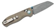 Oknife Rubato 2 (OD Green Micarta Handle) 154CM, Micarta, OD Green - KNIFESTOCK