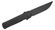 Petrified Fish PFB04 Tena Black Stonewashed D2 Black G10 PFB04DDW - KNIFESTOCK