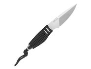 ANV Knives ANVP100-002 P100 Stonewash Plaind Edge Paracord Black - KNIFESTOCK