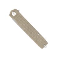 CobraTec Medium Cayden Tan Drop Serrated 01CT029 - KNIFESTOCK