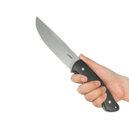 Kubey Eskoria Beadblast 14C28N ,Black G10,Kydex Sheath KU268A - KNIFESTOCK