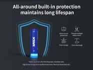 Xtar 18650 3600mAh-XTAR 3600mAh 18650 rechargeable battery - KNIFESTOCK