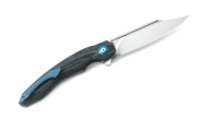 Bestech FANGA D2, Satin, Interlayer with Carbon Fiber and G10 BG18D - KNIFESTOCK