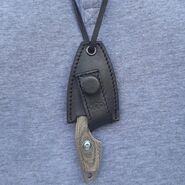 MKM MAKRO 2 Vihreä canvas micarta BÖHLER M390 - MOD. SHEEPSFOOT MK MR02-GC - KNIFESTOCK