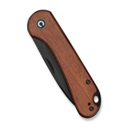 Civivi Elementum Slip Joint Guibourtia Wood HandleBlack Stonewashed 14C28N Blade - KNIFESTOCK