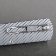 Vosteed Vombat M390 Satin Aluminum Gray A4101 - KNIFESTOCK
