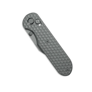 GEO Knife Ethereal Cutter Darkwash M390 Blade Darkwash Ti - KNIFESTOCK