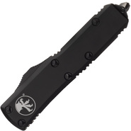 MICROTECH UTX-85 S/E Zwart Tactisch Gedeeltelijk Kartel 231-2T - KNIFESTOCK