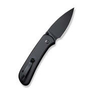 CIVIVI Qubit Black Aluminum Handle Black Stonewashed 14C28N Blade C22030E-1 - KNIFESTOCK