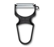 VICTORINOX RAPID Peeler Plastic julienne black 12mm 6.0934.3 - KNIFESTOCK