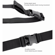 Magforce 1.5&quot; Leg Strap Black #MP0401B - KNIFESTOCK