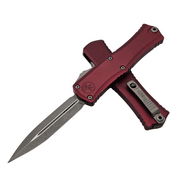 Microtech Hera® II Mini D/E Merlot Apocalyptic® Standard 1702M-10APMR - KNIFESTOCK