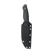 Kubey Eskoria Beadblast 14C28N ,Black G10,Kydex Sheath KU268A - KNIFESTOCK