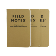 Field Notes Original Kraft Plain 3-Pack FN-03 - KNIFESTOCK