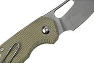 MKM ISONZO M390 Green canvas micarta BÖHLER M390 MK FX03M-2GC - KNIFESTOCK