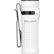 Latarka Olight Baton 4 Premium Edition z bezprzewodowym etui ładującym (biała, 1300 lumenów) - KNIFESTOCK