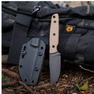Vosteed Mink 14C28N Destroyer Gray Sand G10 D0107 - KNIFESTOCK