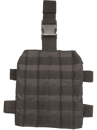 Mil-Tec stehenní panel MOLLE kompatibilita 13484002 černá - KNIFESTOCK