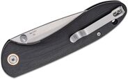 Feldspar G10(contoured &amp; CNC pattern texture) AR-RPM9 Black J1912-BKC - KNIFESTOCK