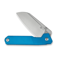 Hid Blue G10 HandleSatin Finished 14C28N BladeNested Liner Lock - KNIFESTOCK