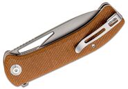 CIVIVI Riffle Stonewashed Bruine Micarta C2024A - KNIFESTOCK